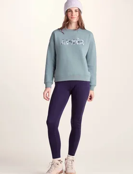 Women's 'Aurora' Supersoft Sweatshirt in Light Green Size: 18 - Light Green - Size: 18 - TOG24 - FashionsVida