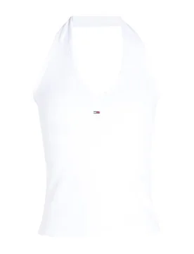 Top Damen Weiß L,XL Damen - TOMMY JEANS - FashionsVida