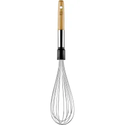 Batidor de varillas de acero inoxidable y madera Market
