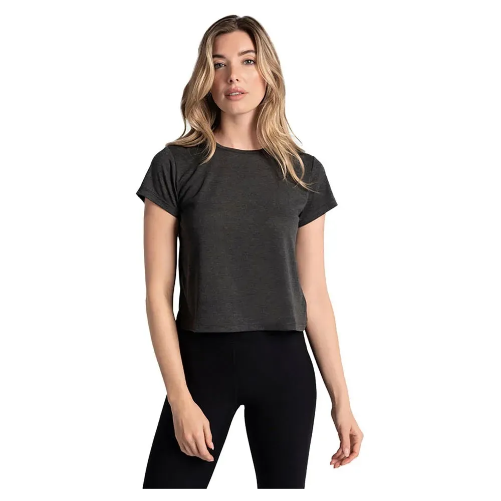 Lole Maglietta A Maniche Corte Everyday Black Beauty S - Lolë - FashionsVida