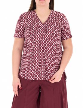 Blusa scollo a V BORDEAUX 21