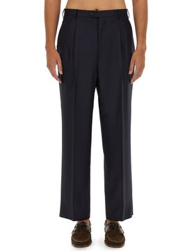 ETRO Wool Trousers with Pleats