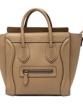 Nano Leather Luggage Tote - Celine - FashionsVida