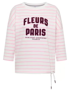 TOS Striped Fleurs FP Shirt female