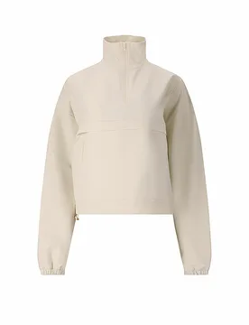 Sweat Carley 1/2 Zips crème 40 - Athlecia - FashionsVida