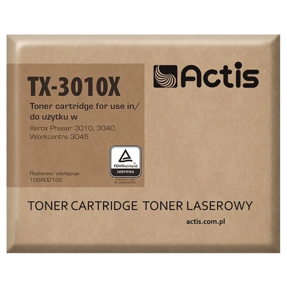 Toner Compatible Tx-3010x Black One Size unisex - Actis - FashionsVida