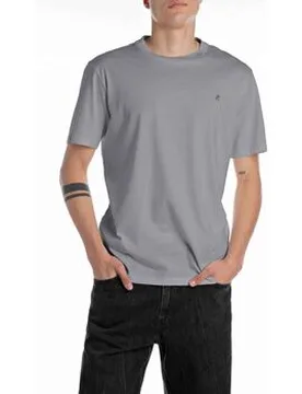 T-Shirts & Poloshirts M3097.000.2660-093 Grey It S;It M Male - Replay - FashionsVida