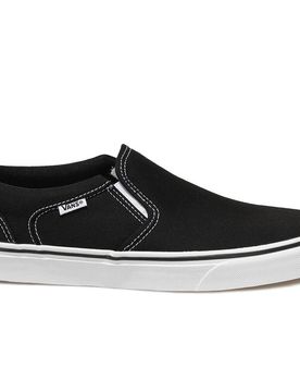 Asher zapatilla moda hombre Negro (42)