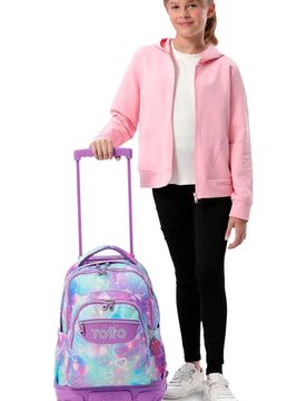 Bomper renglones mochila deporte Morado (UNICA)