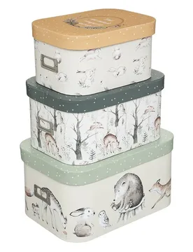 Boîte De Rangement Jj2652 3 Unités Multicolor One Size - Atmosphera - FashionsVida