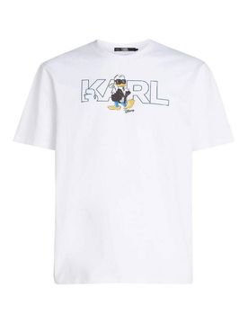 T-shirt con logo Karl X Disney