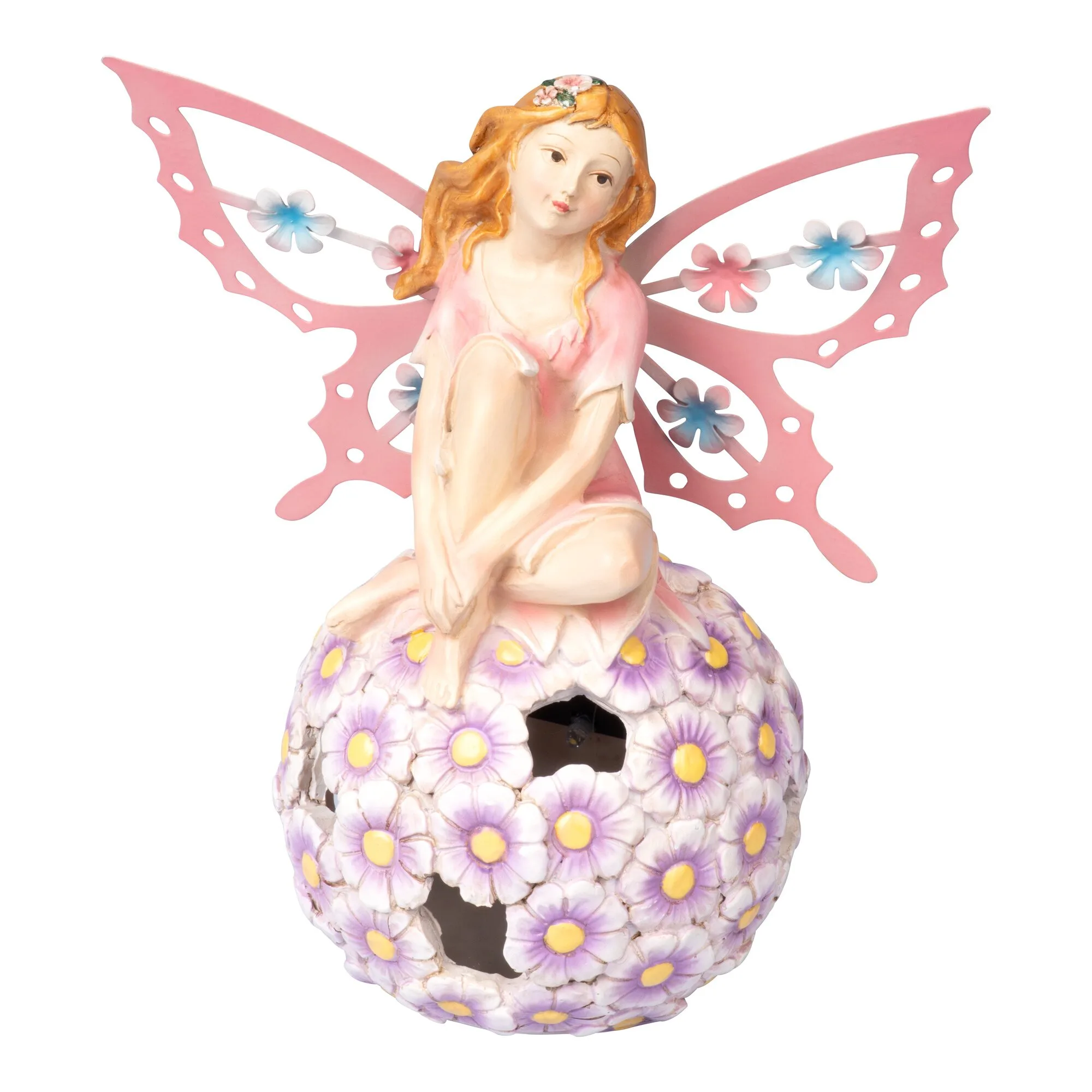 Solar-LED-Gartenfigur "Waldelfe" mehrfarbig - viva domo - FashionsVida