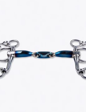 Sweet Iron Baby Pelham 16 mm doppelt gebrochen 12,5 cm