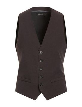 Chaleco sartorial Hombre Café M Hombre