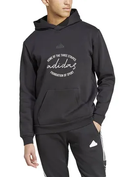 Sweat à Capuche Brand Love Fleece Black L - Adidas - FashionsVida
