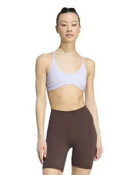 Soutien-gorge De Sport à Faible Impact Optime Essentials Workout Frozen Purple L - Adidas - FashionsVida