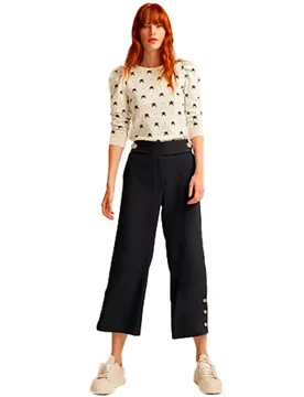 Pantalons De Costume Peggy Navy Blue 40 - & Me - FashionsVida