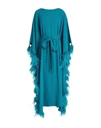 Vestido largo Mujer Verde agua profundo ONESIZE Mujer