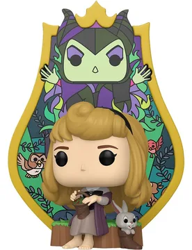 Figura NEWPop! Deluxe Pop Deluxe Aurora (Glass) Disney Sleeping Beauty - Funko - FashionsVida