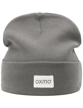 Oxmo Gorra 'Biene' gris / blanco