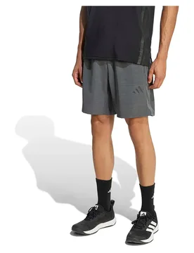 Short Workout Essentials Base Melange Woven 5´´ Black Melange S - Adidas - FashionsVida