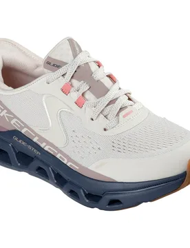 Baskets Glide Step Atlus Natural Synthetic / Mesh / Gray Trim EU 38 - Skechers - FashionsVida
