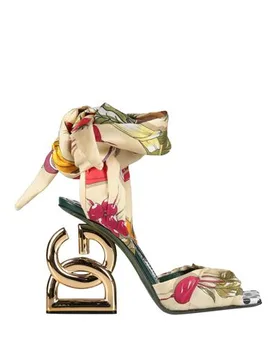 DOLCE&GABBANA Sandale Damen Pastellgelb 35.5 Damen - Dolce & Gabbana - FashionsVida