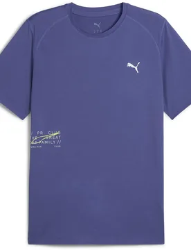 Maglietta A Maniche Corte Graphic Mesh​ Blue Crystal S - Puma - FashionsVida