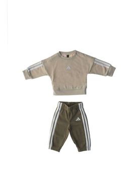 Adidas Tuta 2 pz BEIGE 6-9M