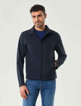 Giubbino blu Originals in softshell stretch impermeabile - Colmar - FashionsVida