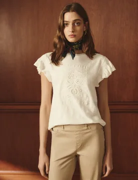 Camiseta de mujer manga corta posicional - Lloyd's - FashionsVida