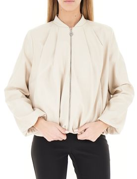 Giubbino con zip BEIGE XS