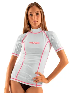 Rash Guard Manches Courtes T Sun White XS