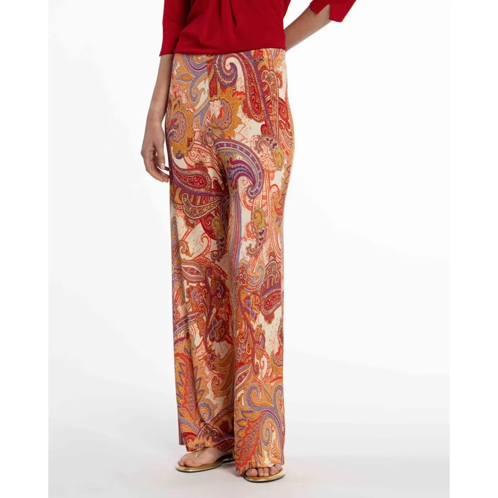 Pantalón de mujer de punto circular estampado - Naulover - FashionsVida