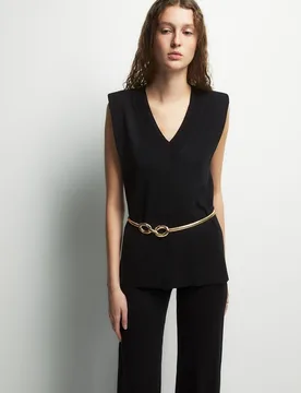 Sfera - Top punto liso - Sfera - FashionsVida