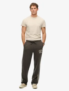 Superdry Men's Athletic Essentials Jogginghose mit Geradem Schnitt Dunkelgrau - Größe: Xxl - 89.99 - FashionsVida