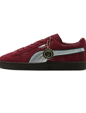 X One Piece Unisex Suede Red-Haired Shanks Sneakers - Size Uk 4.5 - Puma - FashionsVida