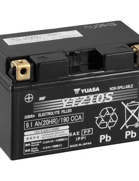 Batteria Moto ytz10s (Sigillata attivata - Factory sea taglia un