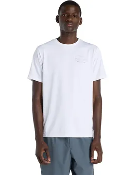 T-shirt à Manches Courtes Reflective White L