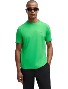 HUGO BOSS T-Shirt Tee, gruen s - BOSS - FashionsVida