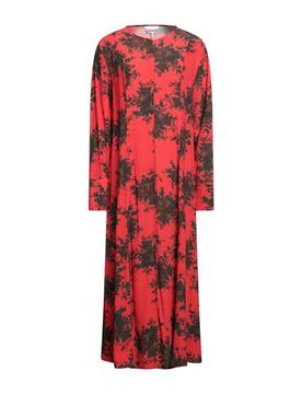Maxi-Kleid Damen Rot 34,36 Damen
