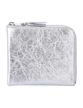 Gold Line Zip Wallet - Compact & Refined (9 cm x 11 cm)