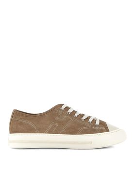 Sneakers H691 Nocciola In Pelle Scamosciata