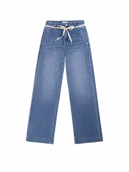 Jeans de corte acampanado azul 26/L32