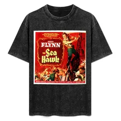 The Sea Hawk Michael Curtiz T-Shirt Plus Size Basic Cotton T-Shirt