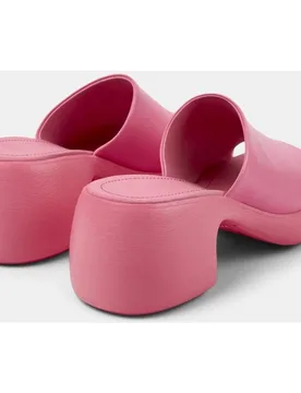 Sandalias de tacón de mujer de piel thelma - Camper - FashionsVida