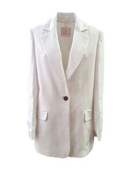 Giacca Oversize Bianca WW29139