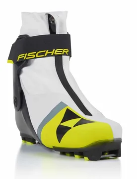 Chaussures De Ski Nordique Carbonlite Skate Neon Yellow / White / Grey 26.25 - fischer - FashionsVida