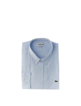 Camicia in cotone AZZURRO CHIARO 39