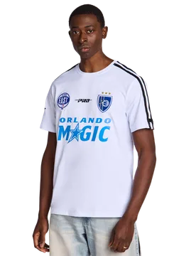 Orlando Magic Ultras Soccer Men T-Shirts - White - Size XL - Cotton Jersey - White - Size: Extra Large - Pro Standard - FashionsVida